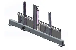 Length-Measuring Movable Beam Assembly